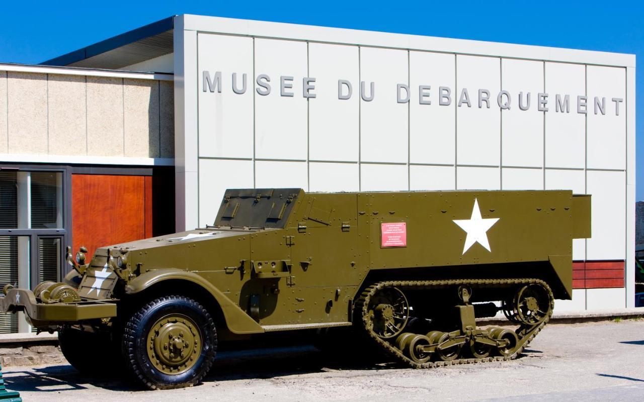 Les Volets Bleus - Duplex Proche Plage Et Centre Arromanches-les-Bains Exteriör bild